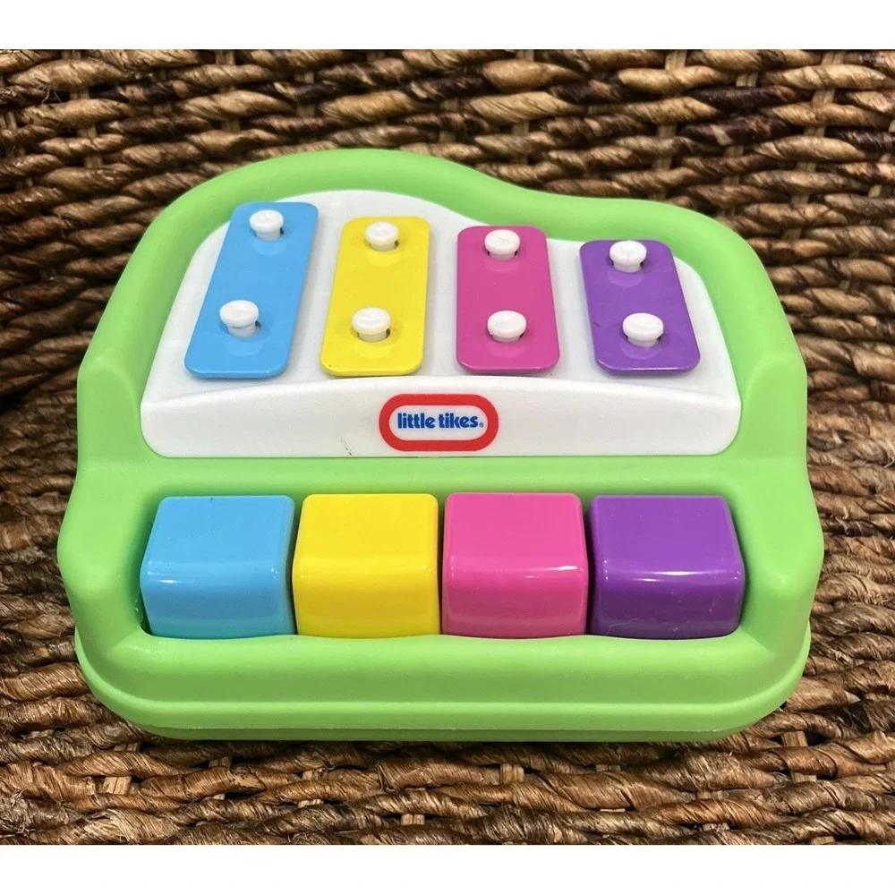 Little Tikes Tap-A-Tune Piano‎ Baby Toddler Toy Instrument Green #642899 EUC!